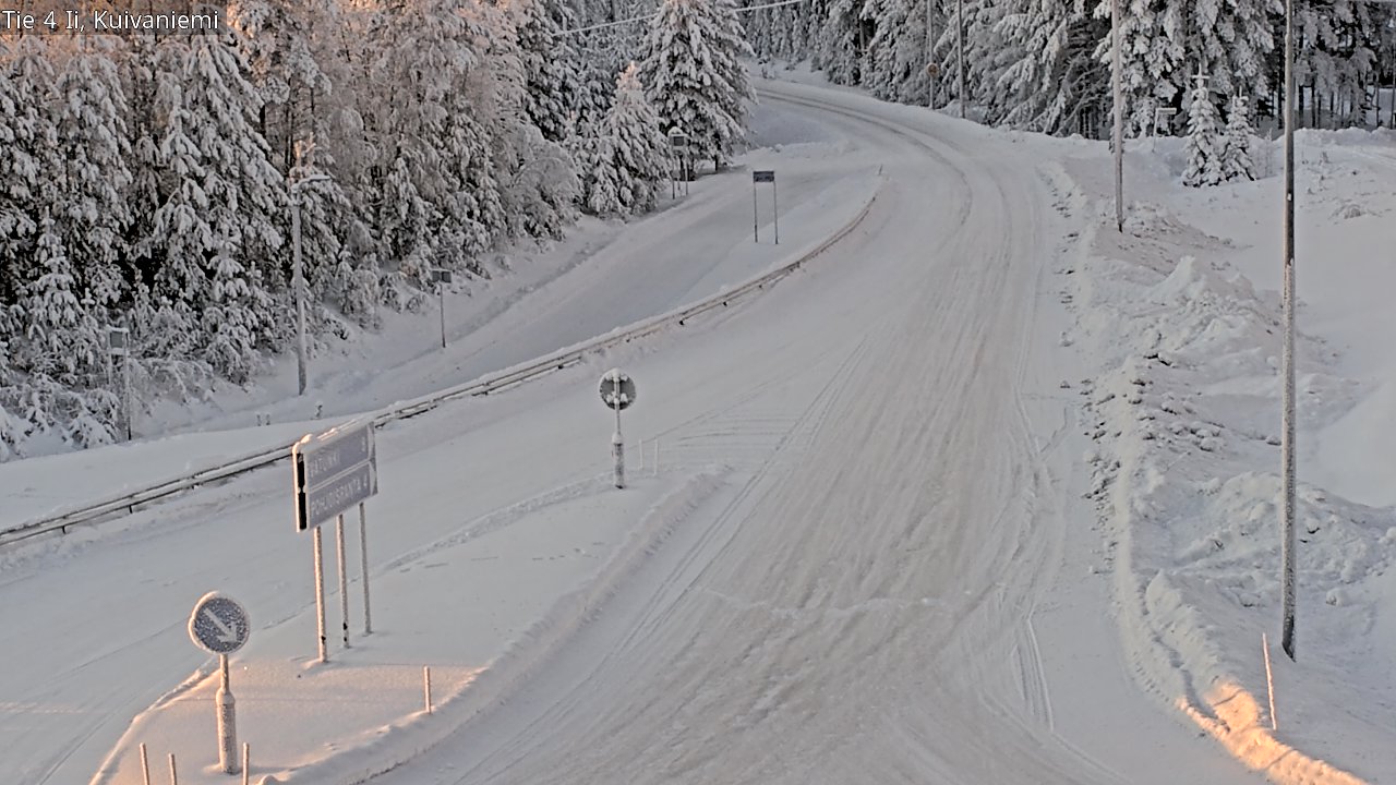Weather Camera Image Road 4 Ii, Kuivaniemi, Ii, Pohjois-Pohjanmaa