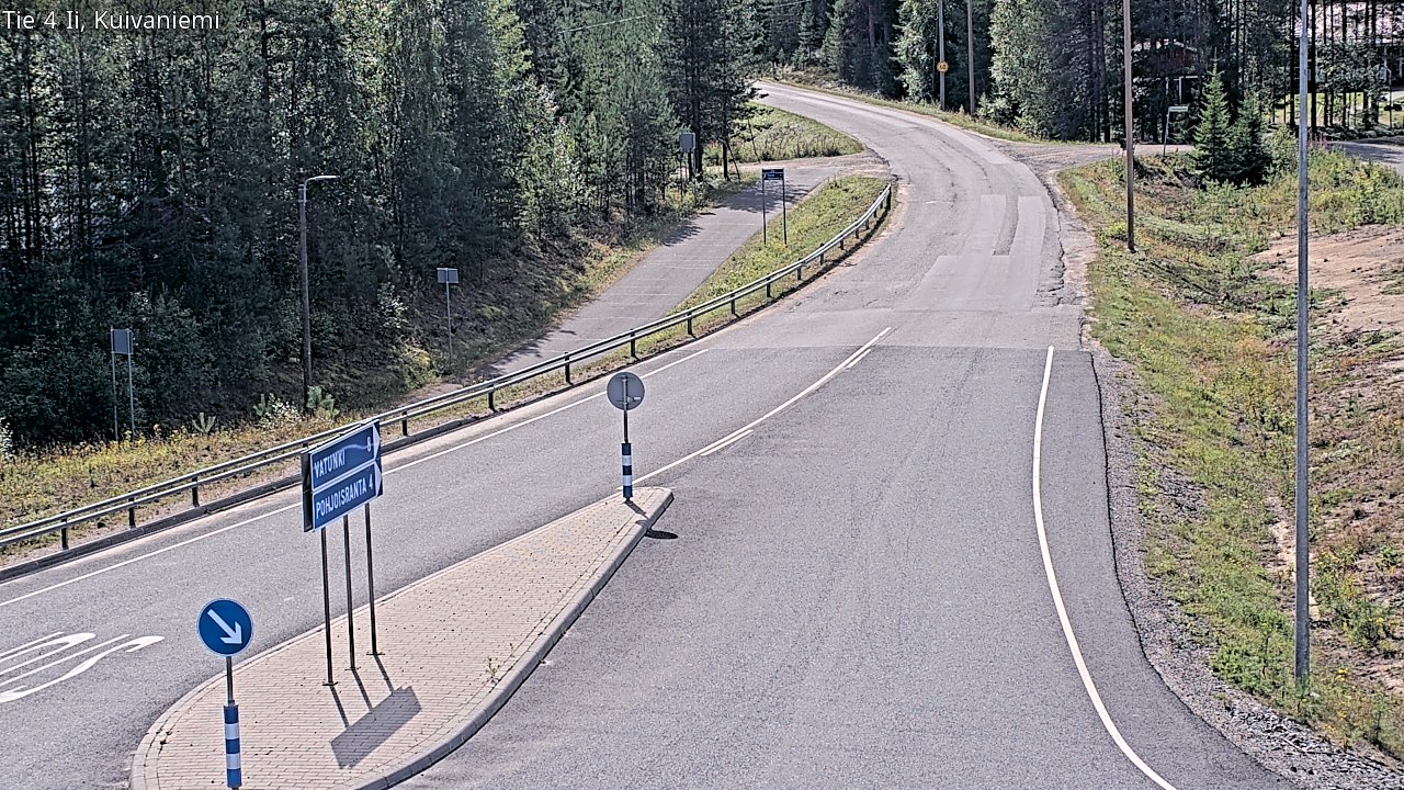 Weather Camera Image Road 4 Ii, Kuivaniemi, Ii, Pohjois-Pohjanmaa