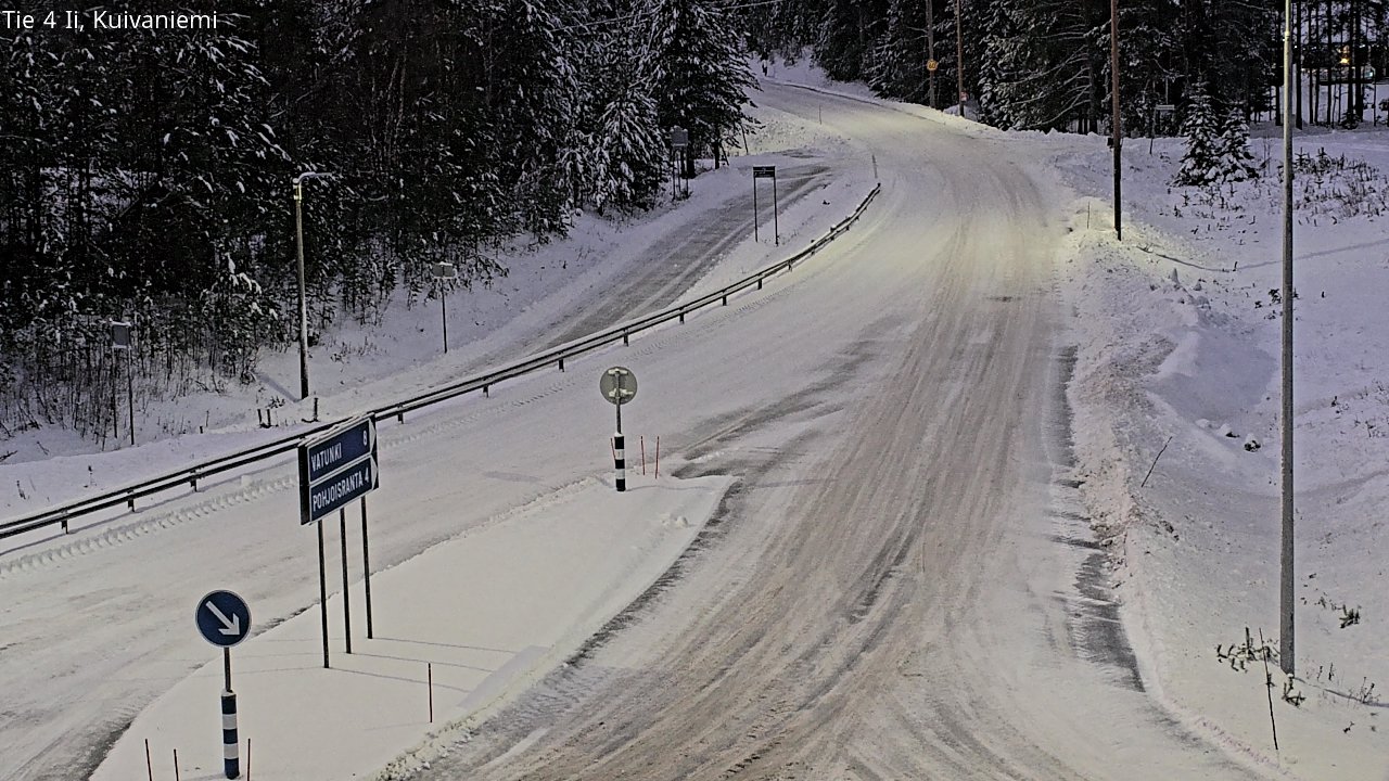 Weather Camera Image Road 4 Ii, Kuivaniemi, Ii, Pohjois-Pohjanmaa