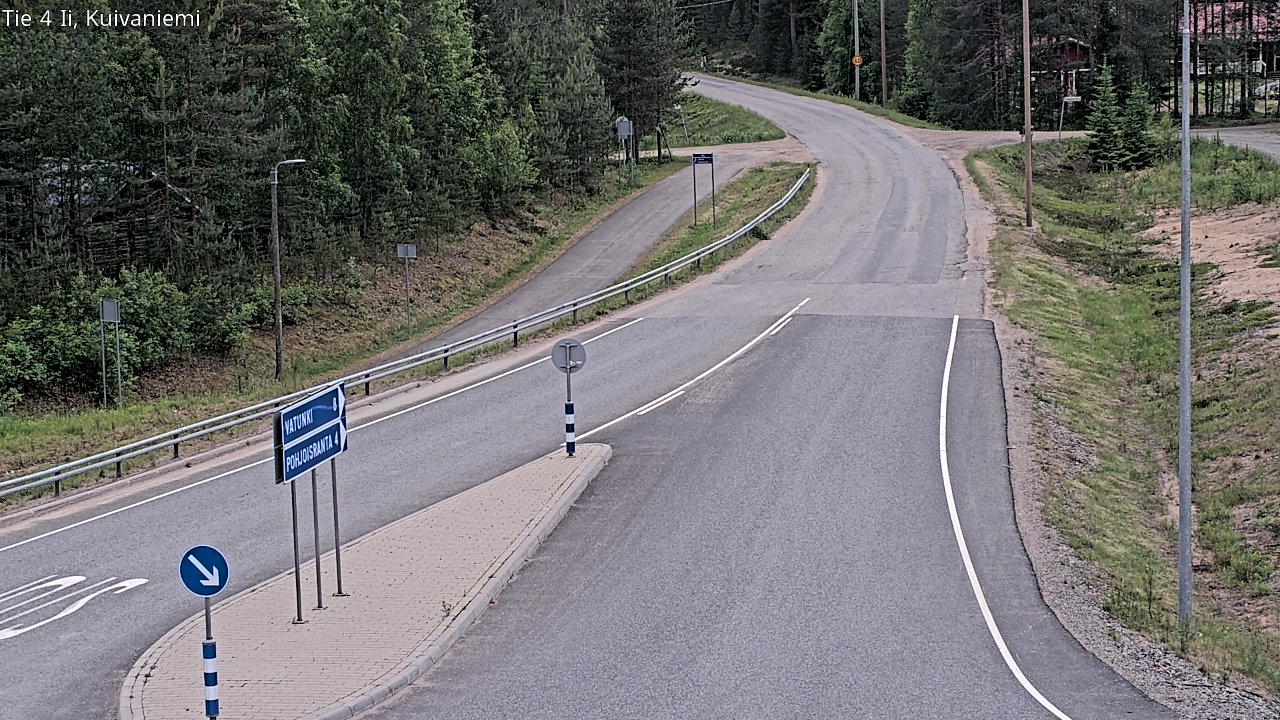 Kelikamerat Kuva Tie 4 Ii, Kuivaniemi, Ii, Pohjois-Pohjanmaa