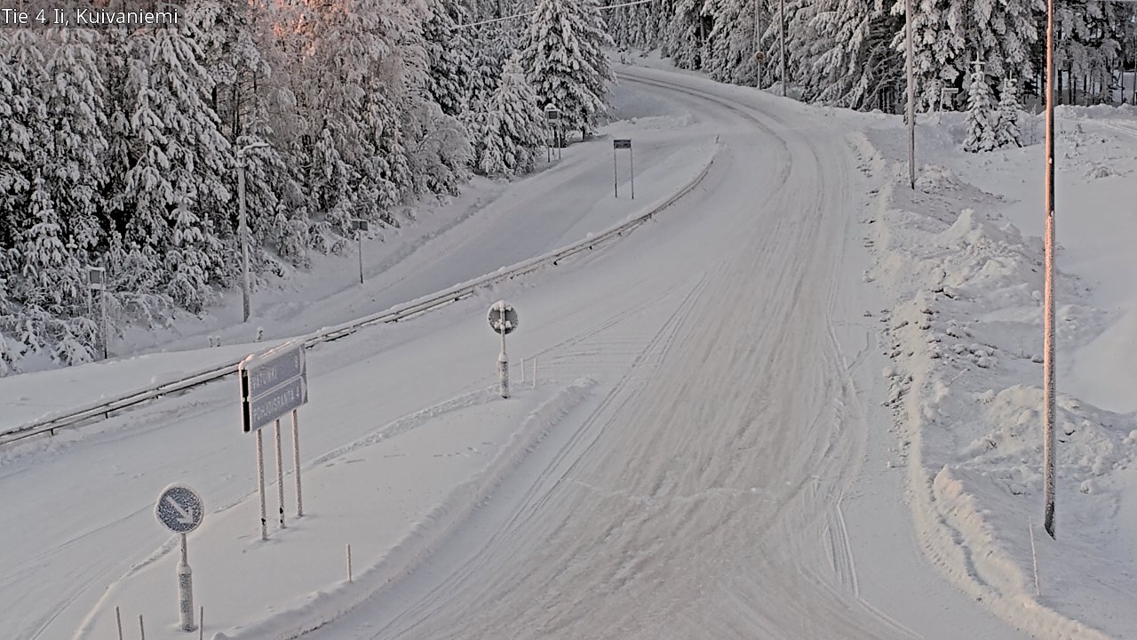 Weather Camera Image Road 4 Ii, Kuivaniemi, Ii, Pohjois-Pohjanmaa
