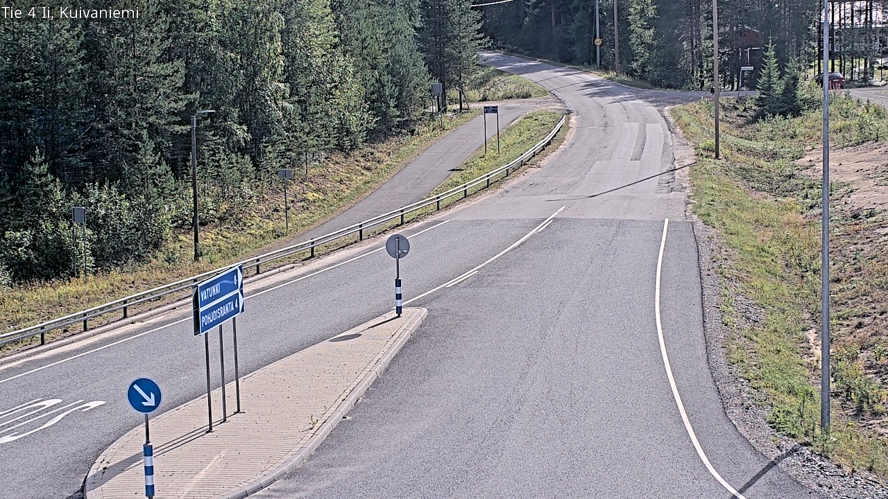 Weather Camera Image Road 4 Ii, Kuivaniemi, Ii, Pohjois-Pohjanmaa