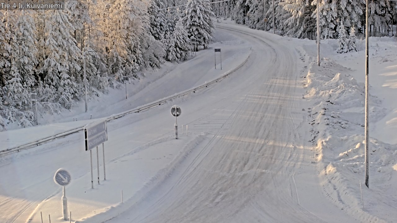 Weather Camera Image Road 4 Ii, Kuivaniemi, Ii, Pohjois-Pohjanmaa