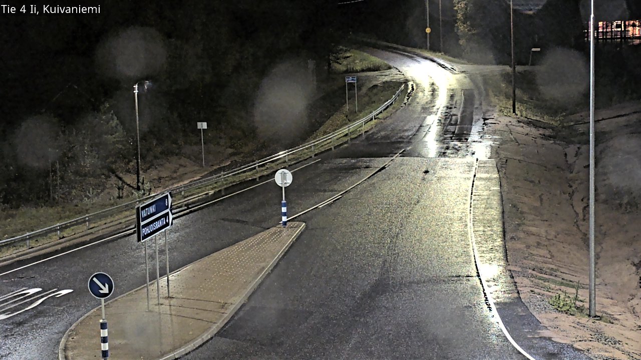 Weather Camera Image Road 4 Ii, Kuivaniemi, Ii, Pohjois-Pohjanmaa