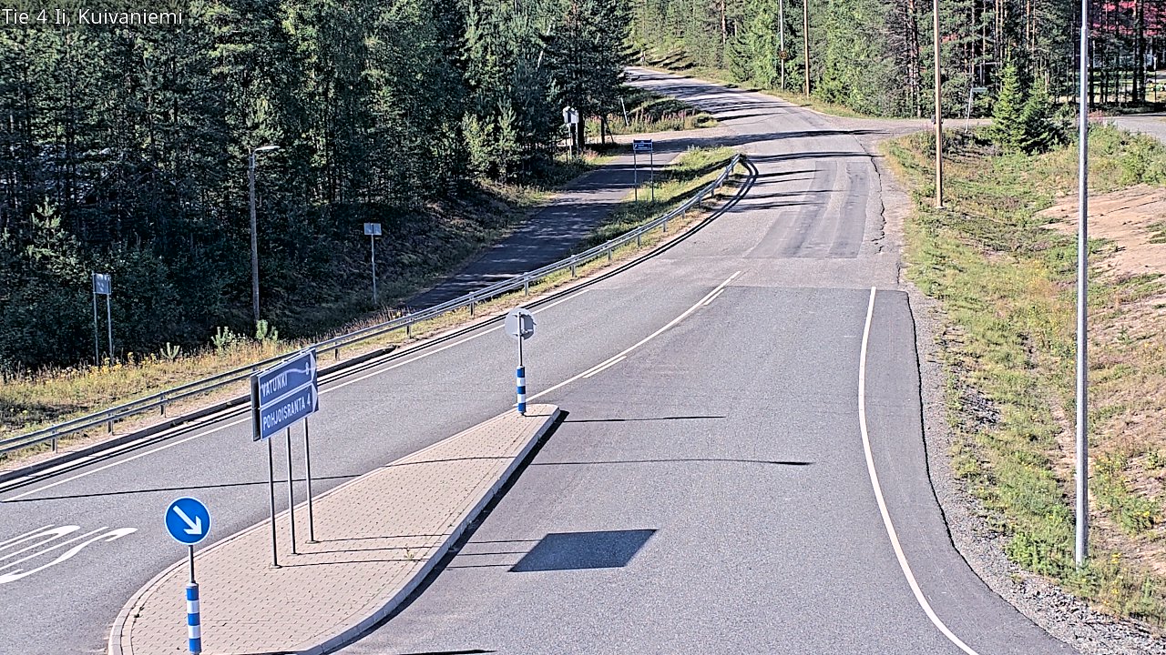 Kelikamerat Kuva Tie 4 Ii, Kuivaniemi, Ii, Pohjois-Pohjanmaa