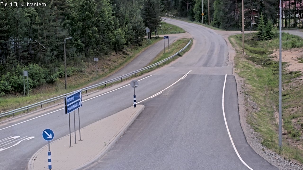 Kelikamerat Kuva Tie 4 Ii, Kuivaniemi, Ii, Pohjois-Pohjanmaa