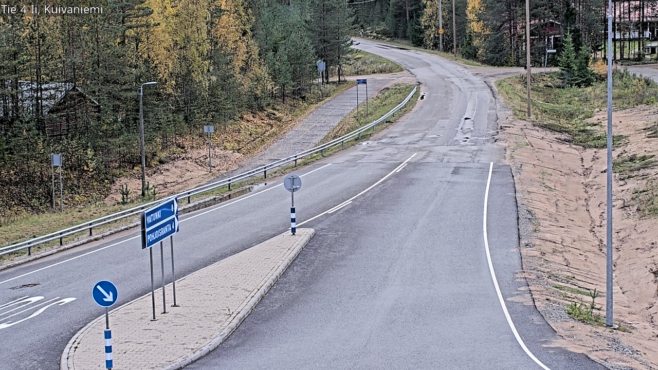 Weather Camera Image Road 4 Ii, Kuivaniemi, Ii, Pohjois-Pohjanmaa
