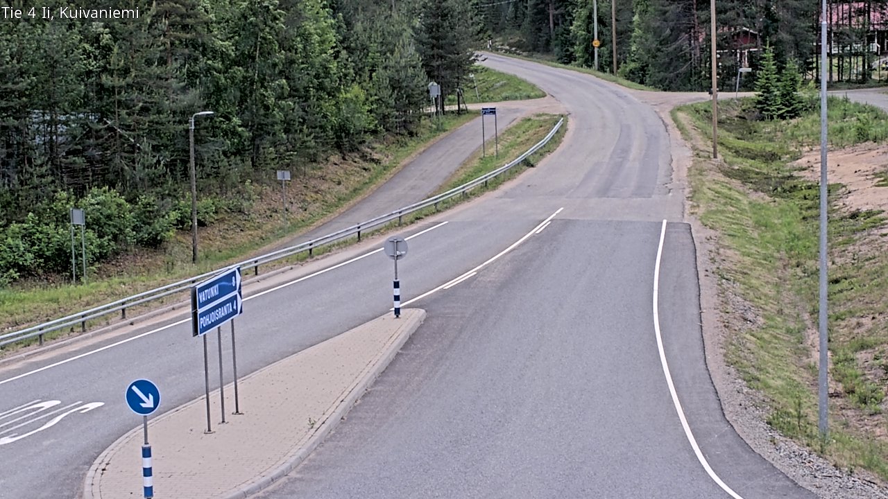 Kelikamerat Kuva Tie 4 Ii, Kuivaniemi, Ii, Pohjois-Pohjanmaa