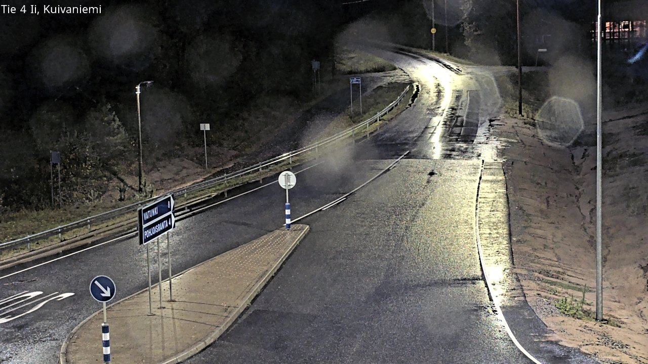 Weather Camera Image Road 4 Ii, Kuivaniemi, Ii, Pohjois-Pohjanmaa