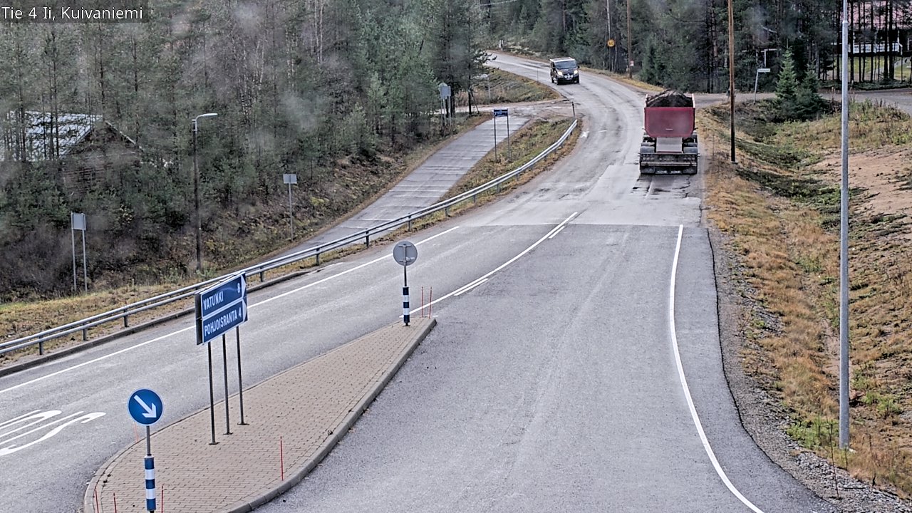 Kelikamerat Kuva Tie 4 Ii, Kuivaniemi, Ii, Pohjois-Pohjanmaa
