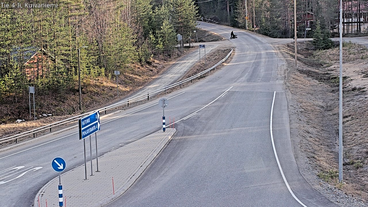 Weather Camera Image Road 4 Ii, Kuivaniemi, Ii, Pohjois-Pohjanmaa