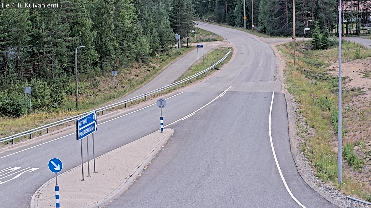 Kelikamerat Kuva Tie 4 Ii, Kuivaniemi, Ii, Pohjois-Pohjanmaa