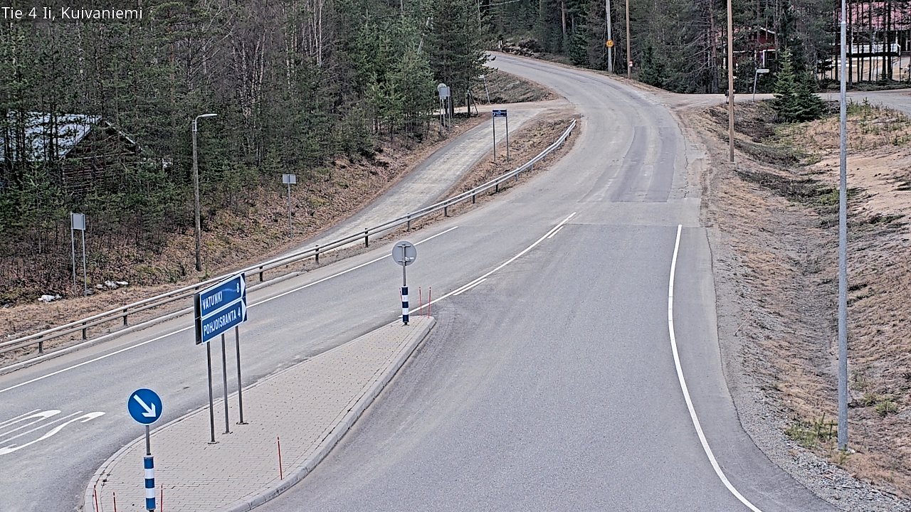 Kelikamerat Kuva Tie 4 Ii, Kuivaniemi, Ii, Pohjois-Pohjanmaa