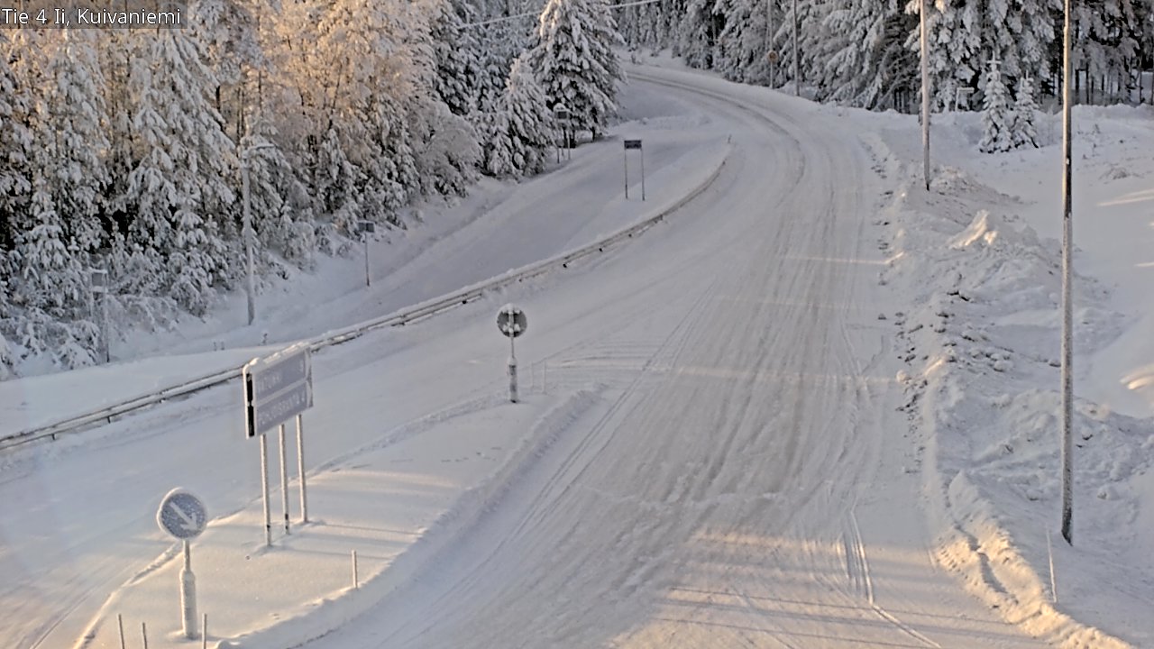 Weather Camera Image Road 4 Ii, Kuivaniemi, Ii, Pohjois-Pohjanmaa