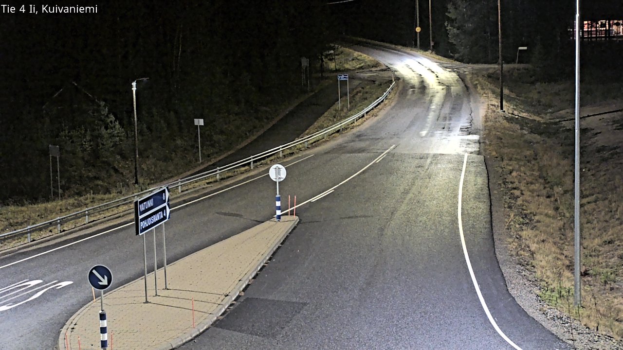 Kelikamerat Kuva Tie 4 Ii, Kuivaniemi, Ii, Pohjois-Pohjanmaa