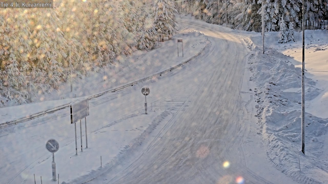Weather Camera Image Road 4 Ii, Kuivaniemi, Ii, Pohjois-Pohjanmaa