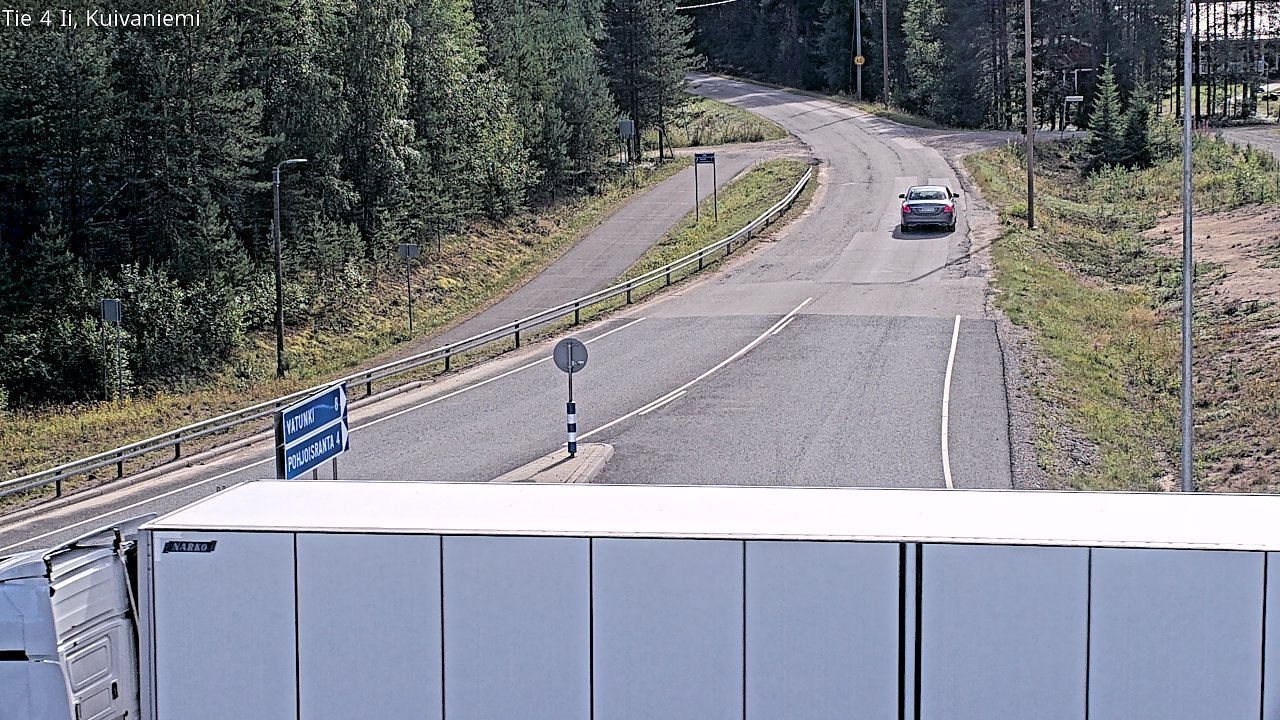 Weather Camera Image Road 4 Ii, Kuivaniemi, Ii, Pohjois-Pohjanmaa