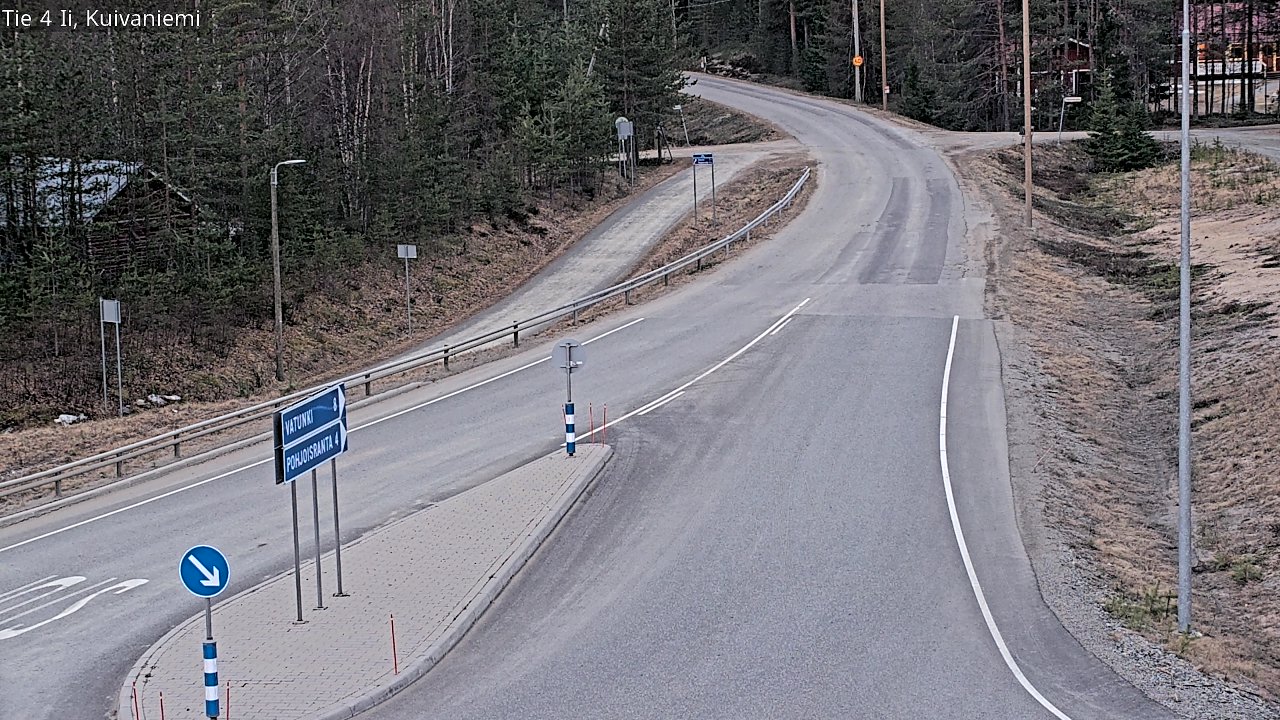 Kelikamerat Kuva Tie 4 Ii, Kuivaniemi, Ii, Pohjois-Pohjanmaa