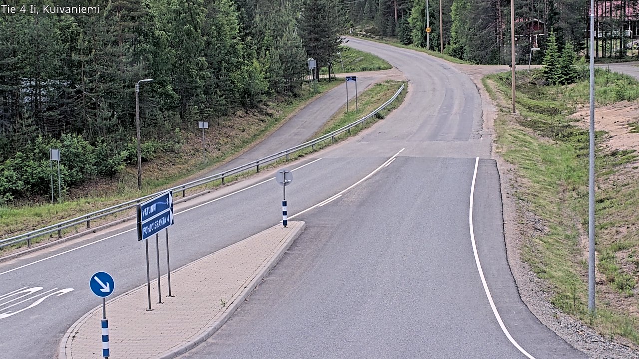 Kelikamerat Kuva Tie 4 Ii, Kuivaniemi, Ii, Pohjois-Pohjanmaa
