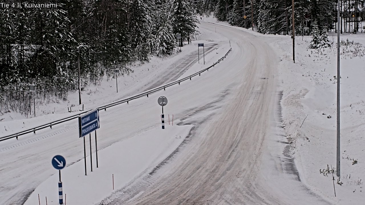 Weather Camera Image Road 4 Ii, Kuivaniemi, Ii, Pohjois-Pohjanmaa