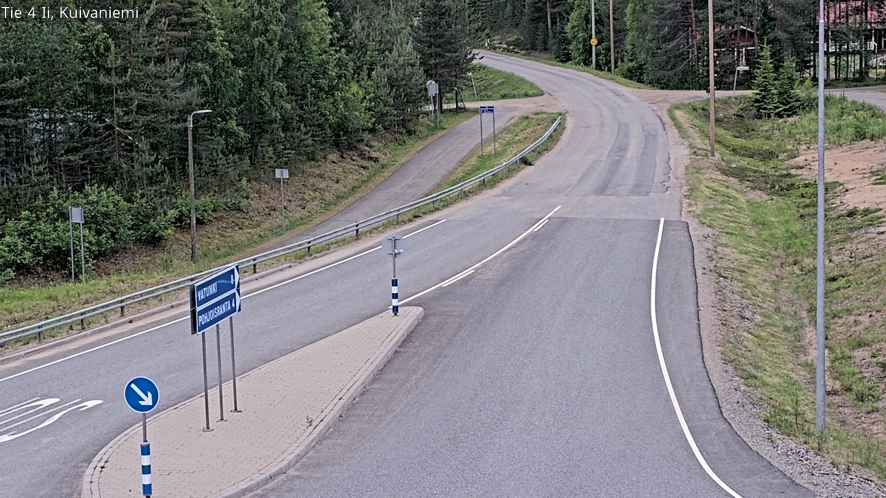 Kelikamerat Kuva Tie 4 Ii, Kuivaniemi, Ii, Pohjois-Pohjanmaa