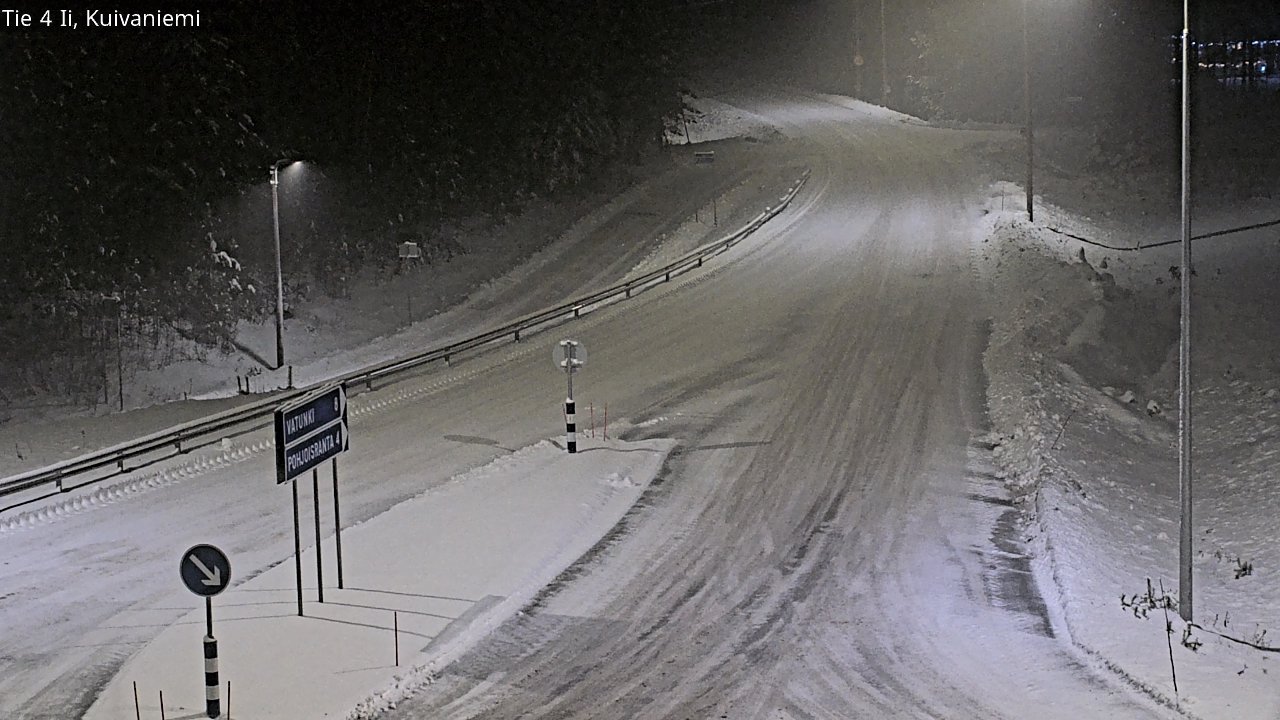 Kelikamerat Kuva Tie 4 Ii, Kuivaniemi, Ii, Pohjois-Pohjanmaa