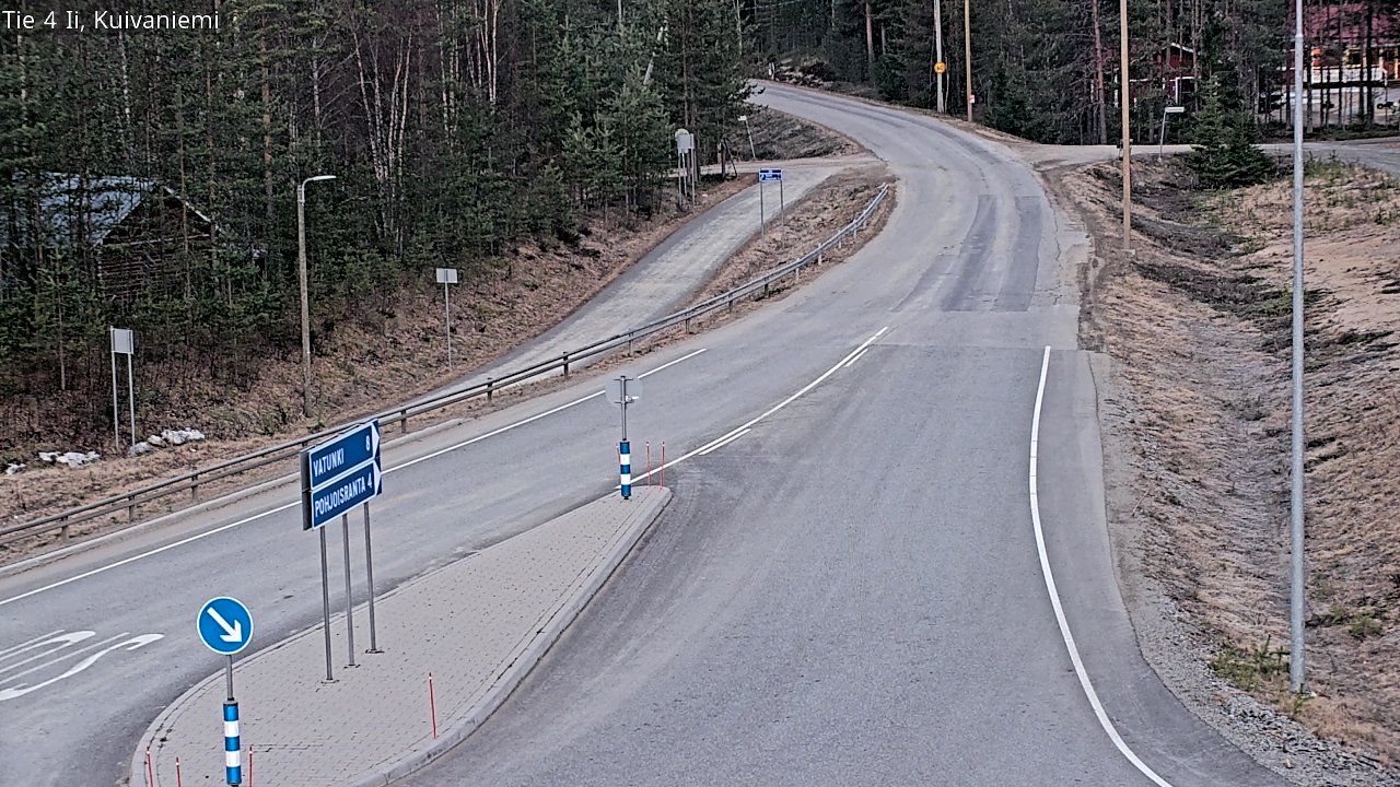 Weather Camera Image Road 4 Ii, Kuivaniemi, Ii, Pohjois-Pohjanmaa