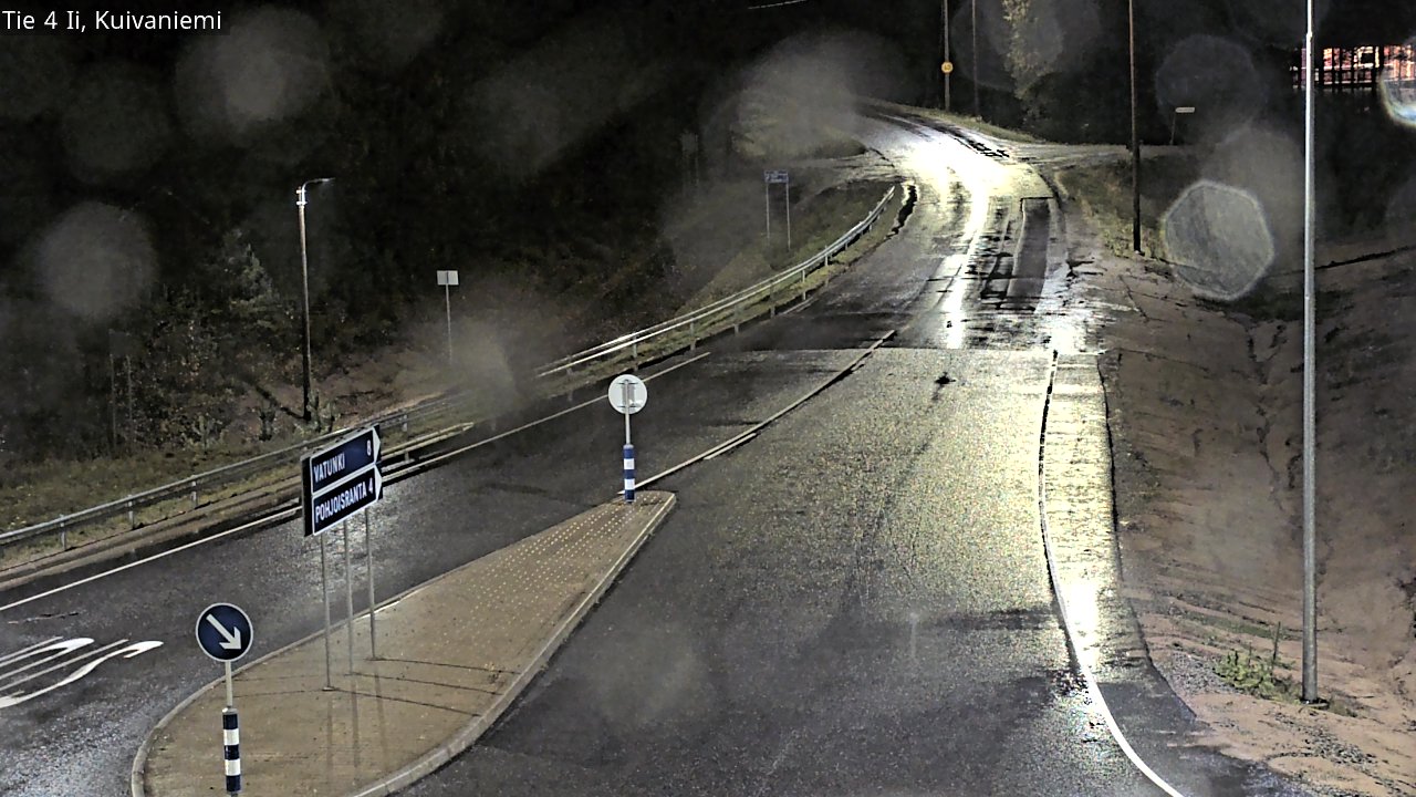 Weather Camera Image Road 4 Ii, Kuivaniemi, Ii, Pohjois-Pohjanmaa