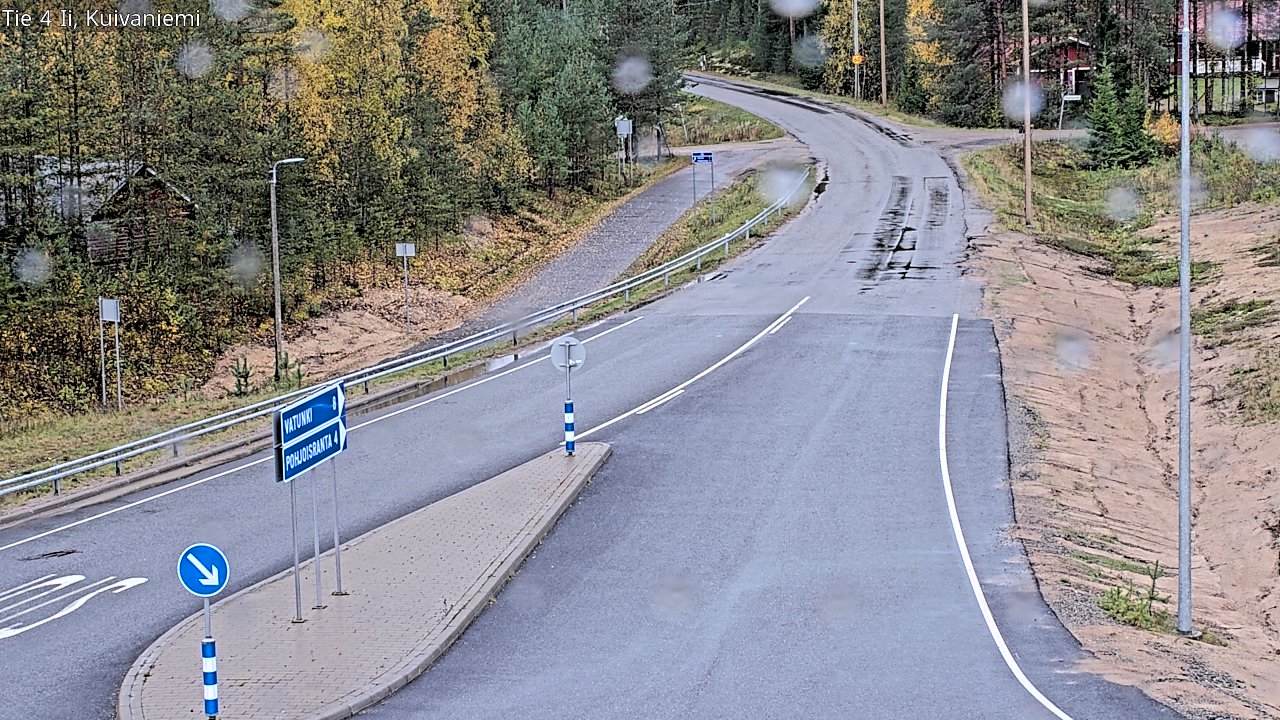 Weather Camera Image Road 4 Ii, Kuivaniemi, Ii, Pohjois-Pohjanmaa