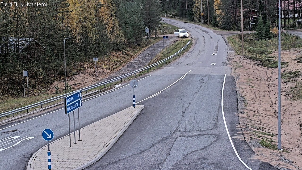 Weather Camera Image Road 4 Ii, Kuivaniemi, Ii, Pohjois-Pohjanmaa