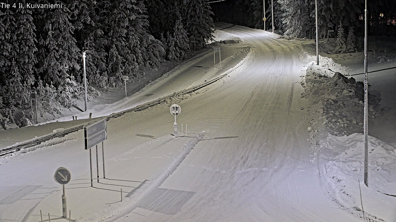 Weather Camera Image Road 4 Ii, Kuivaniemi, Ii, Pohjois-Pohjanmaa