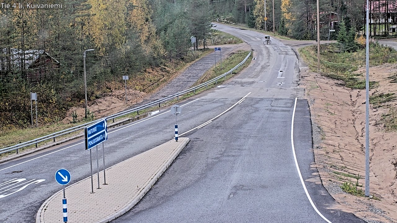 Weather Camera Image Road 4 Ii, Kuivaniemi, Ii, Pohjois-Pohjanmaa