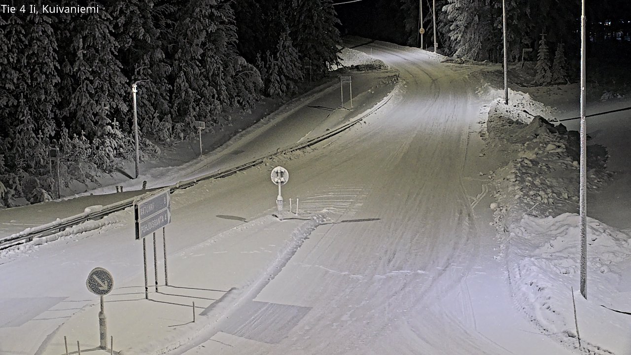 Weather Camera Image Road 4 Ii, Kuivaniemi, Ii, Pohjois-Pohjanmaa