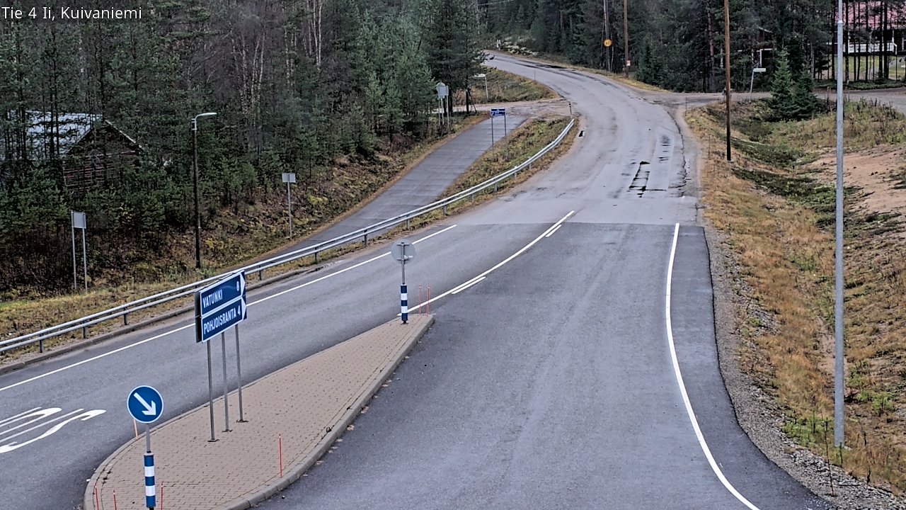 Kelikamerat Kuva Tie 4 Ii, Kuivaniemi, Ii, Pohjois-Pohjanmaa