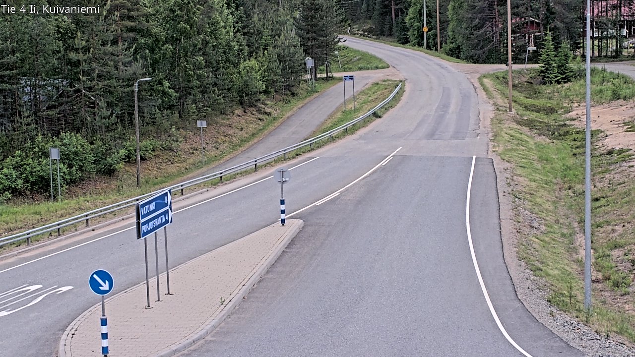 Kelikamerat Kuva Tie 4 Ii, Kuivaniemi, Ii, Pohjois-Pohjanmaa
