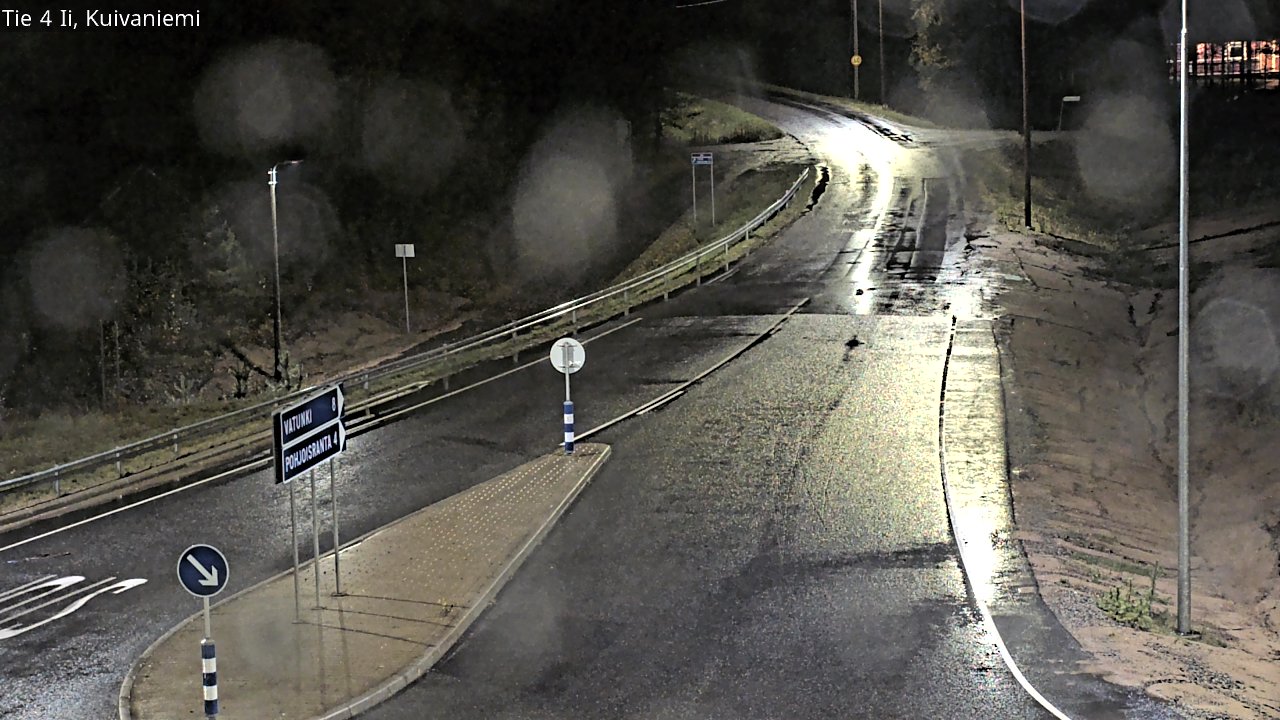 Weather Camera Image Road 4 Ii, Kuivaniemi, Ii, Pohjois-Pohjanmaa