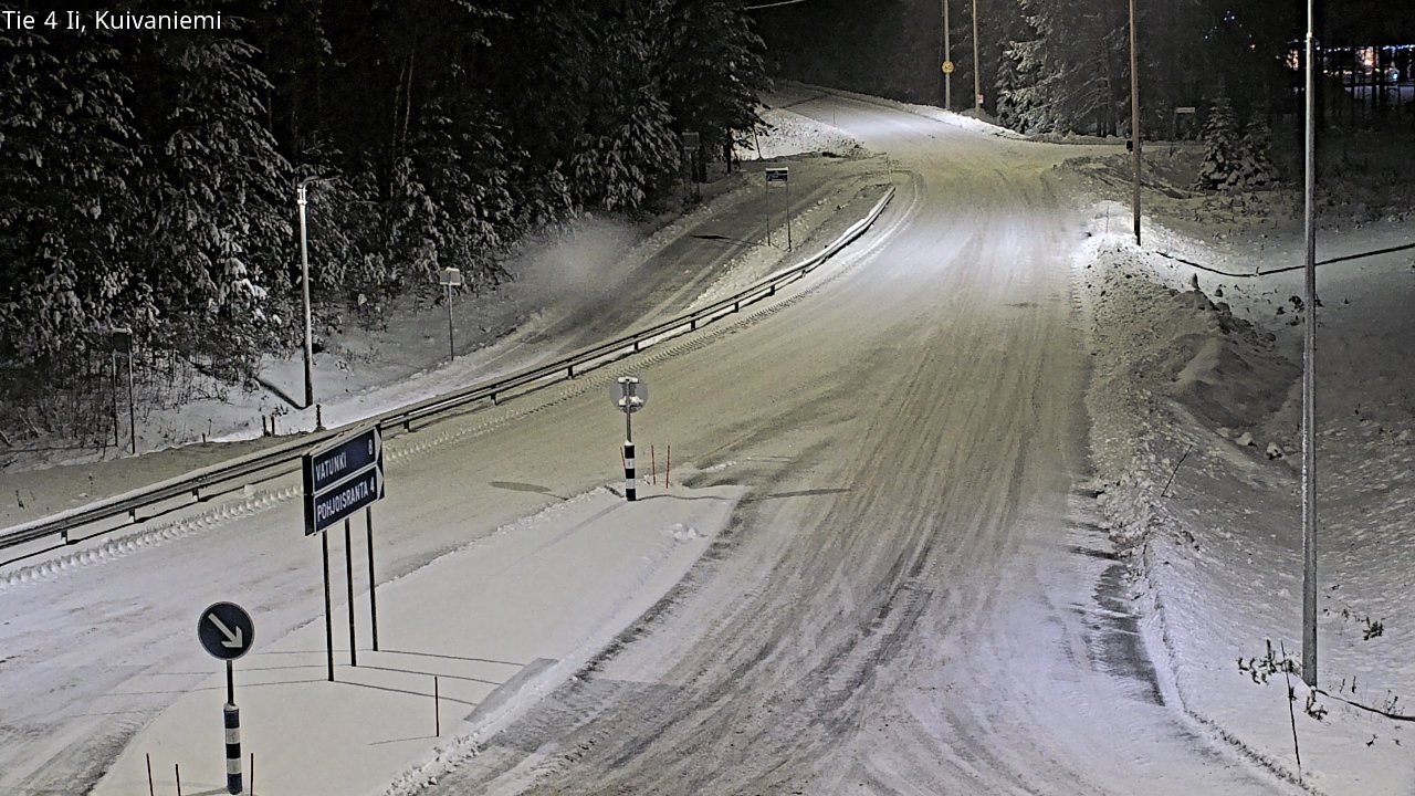 Kelikamerat Kuva Tie 4 Ii, Kuivaniemi, Ii, Pohjois-Pohjanmaa