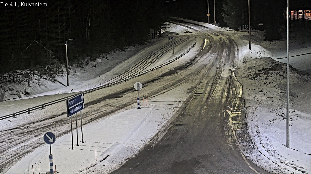 Kelikamerat Kuva Tie 4 Ii, Kuivaniemi, Ii, Pohjois-Pohjanmaa