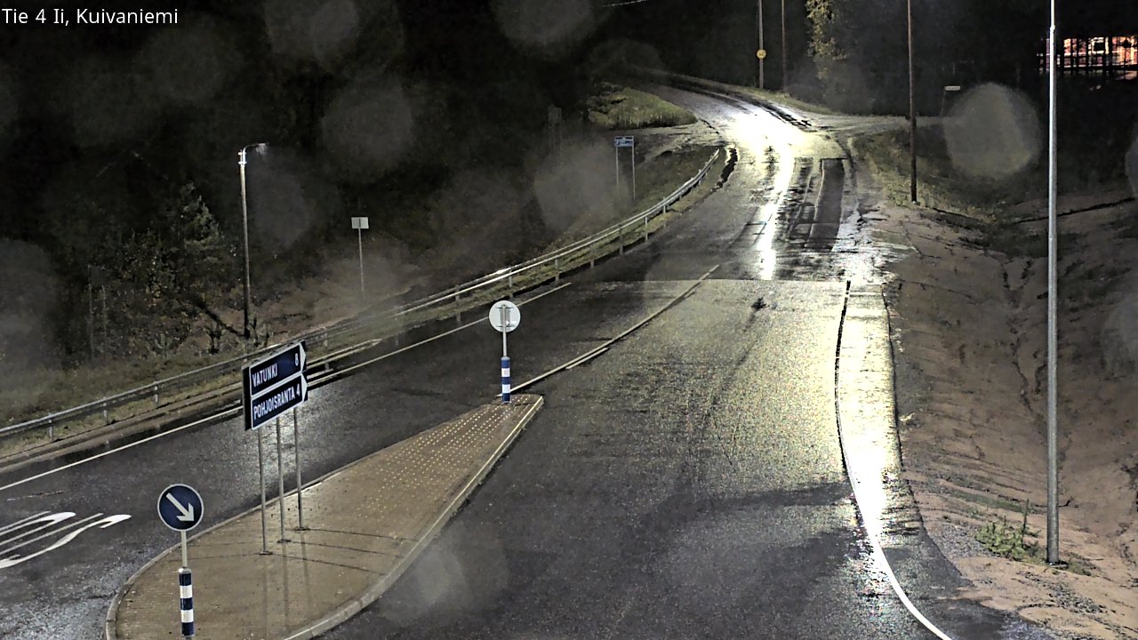 Weather Camera Image Road 4 Ii, Kuivaniemi, Ii, Pohjois-Pohjanmaa