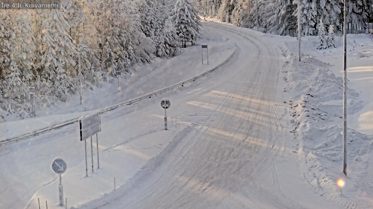 Weather Camera Image Road 4 Ii, Kuivaniemi, Ii, Pohjois-Pohjanmaa