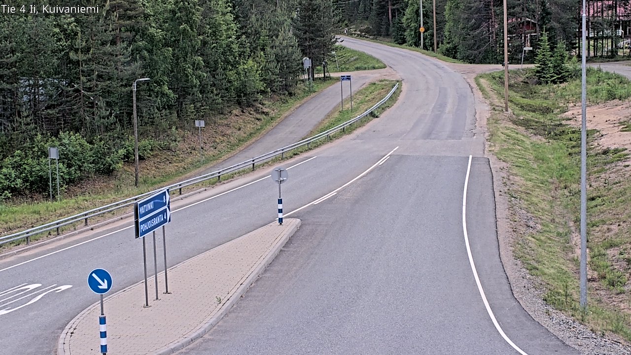 Kelikamerat Kuva Tie 4 Ii, Kuivaniemi, Ii, Pohjois-Pohjanmaa