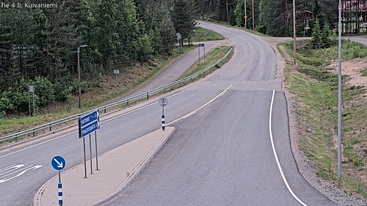 Kelikamerat Kuva Tie 4 Ii, Kuivaniemi, Ii, Pohjois-Pohjanmaa