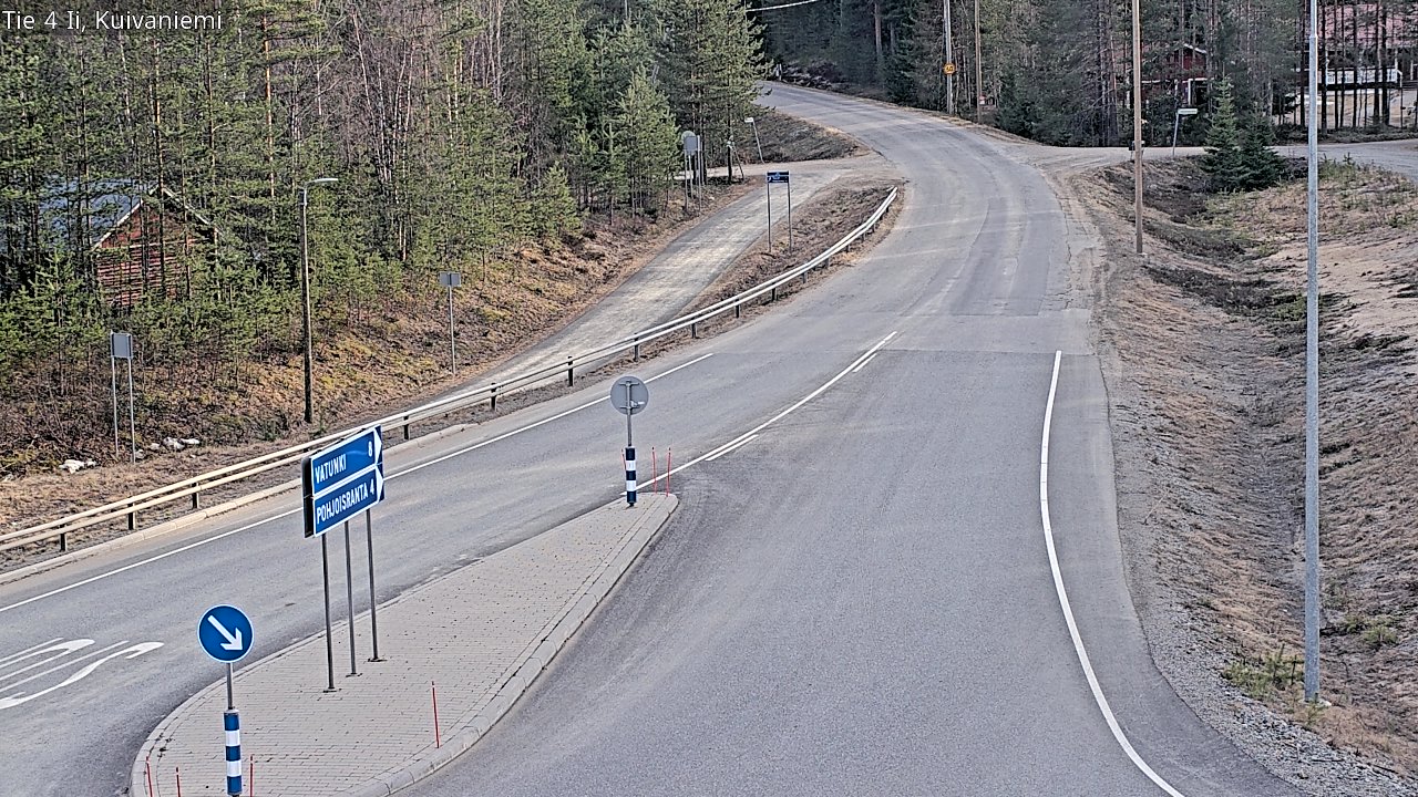 Weather Camera Image Road 4 Ii, Kuivaniemi, Ii, Pohjois-Pohjanmaa