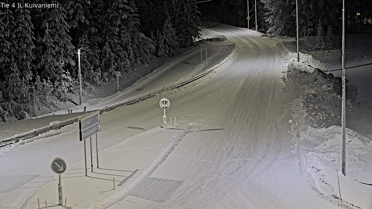 Weather Camera Image Road 4 Ii, Kuivaniemi, Ii, Pohjois-Pohjanmaa
