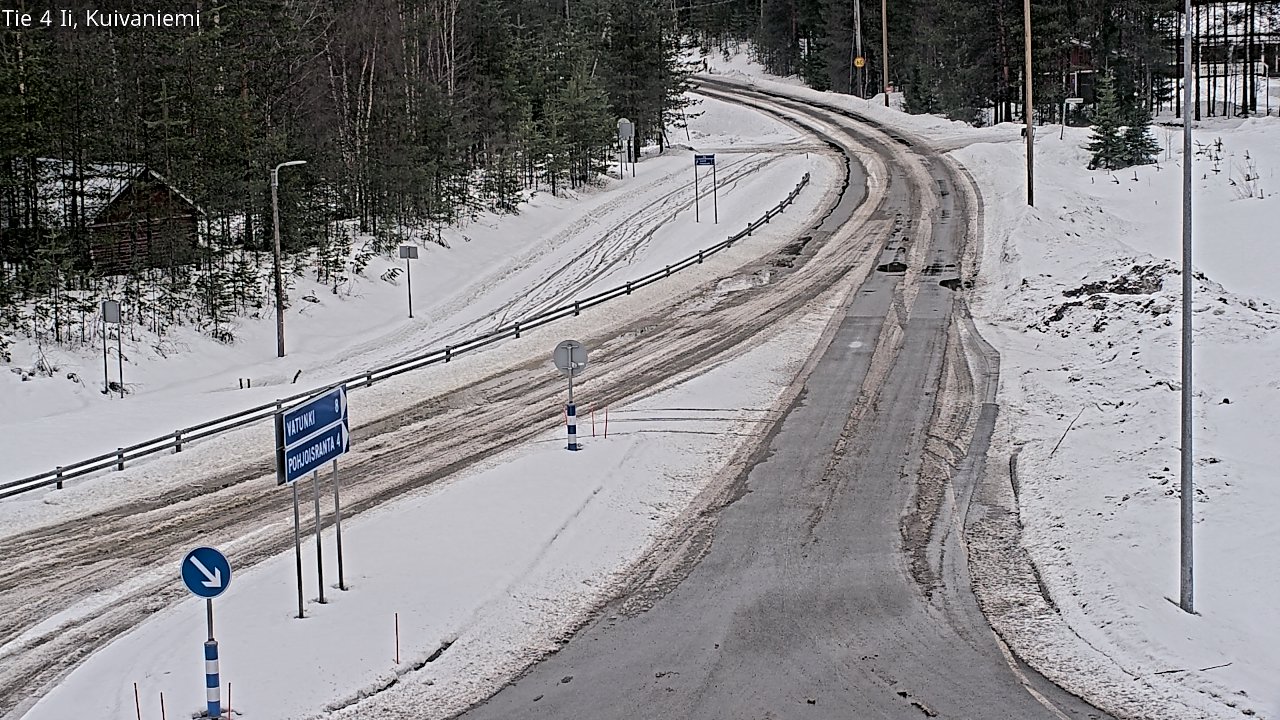 Kelikamerat Kuva Tie 4 Ii, Kuivaniemi, Ii, Pohjois-Pohjanmaa