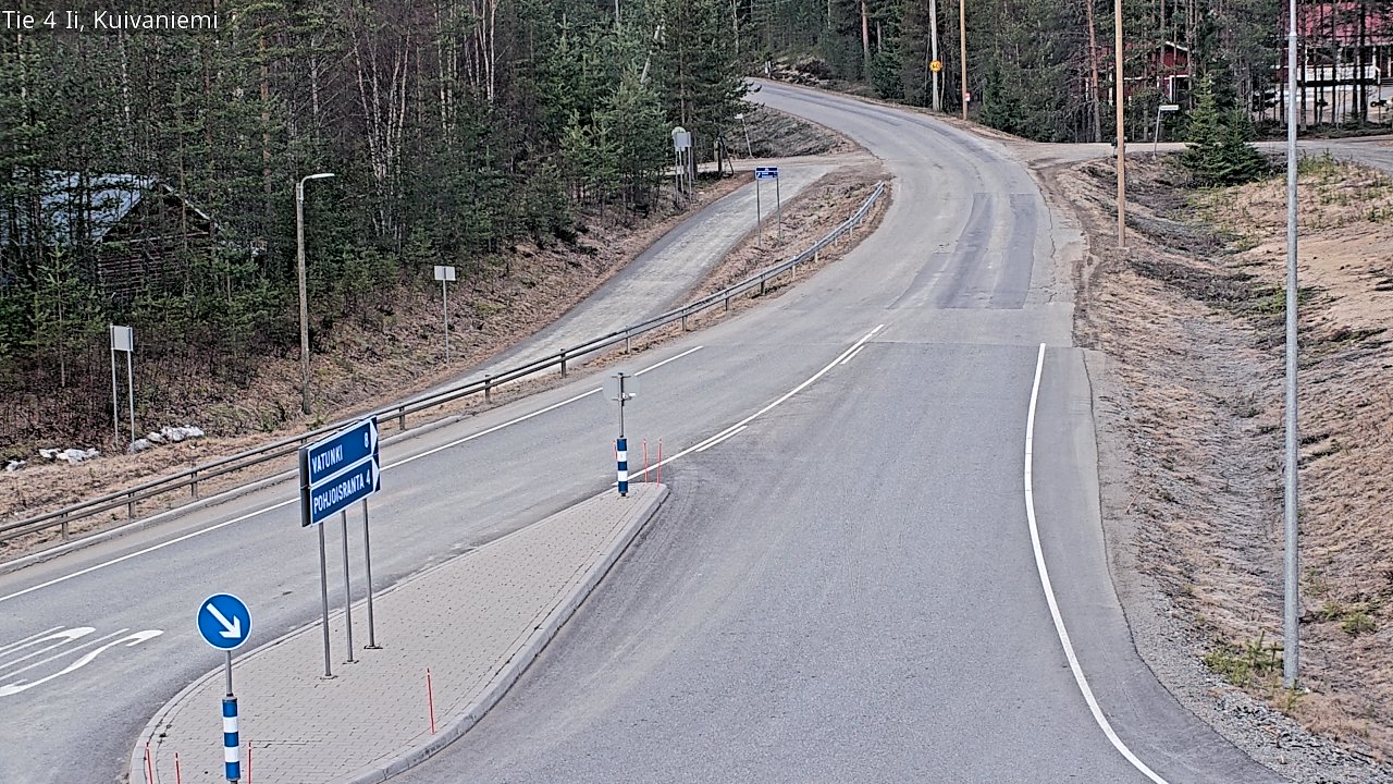 Weather Camera Image Road 4 Ii, Kuivaniemi, Ii, Pohjois-Pohjanmaa