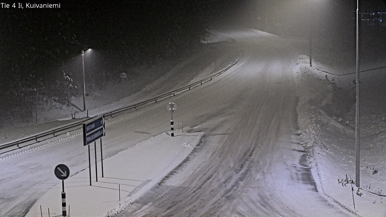 Kelikamerat Kuva Tie 4 Ii, Kuivaniemi, Ii, Pohjois-Pohjanmaa