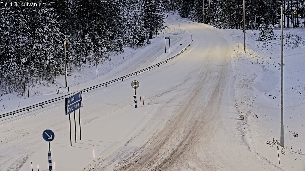 Kelikamerat Kuva Tie 4 Ii, Kuivaniemi, Ii, Pohjois-Pohjanmaa