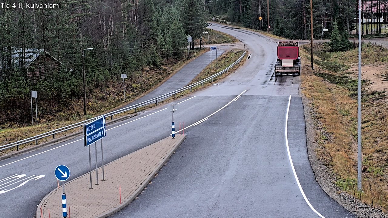 Kelikamerat Kuva Tie 4 Ii, Kuivaniemi, Ii, Pohjois-Pohjanmaa