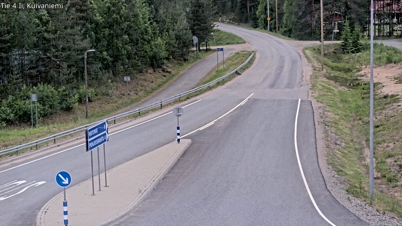 Kelikamerat Kuva Tie 4 Ii, Kuivaniemi, Ii, Pohjois-Pohjanmaa